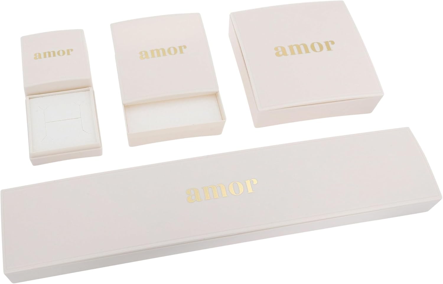 Thumbnail 3 de Amor Ring 925 Silber Damenring mit Zirkonia – Goldoptik, Geschenkbox (2035669)
