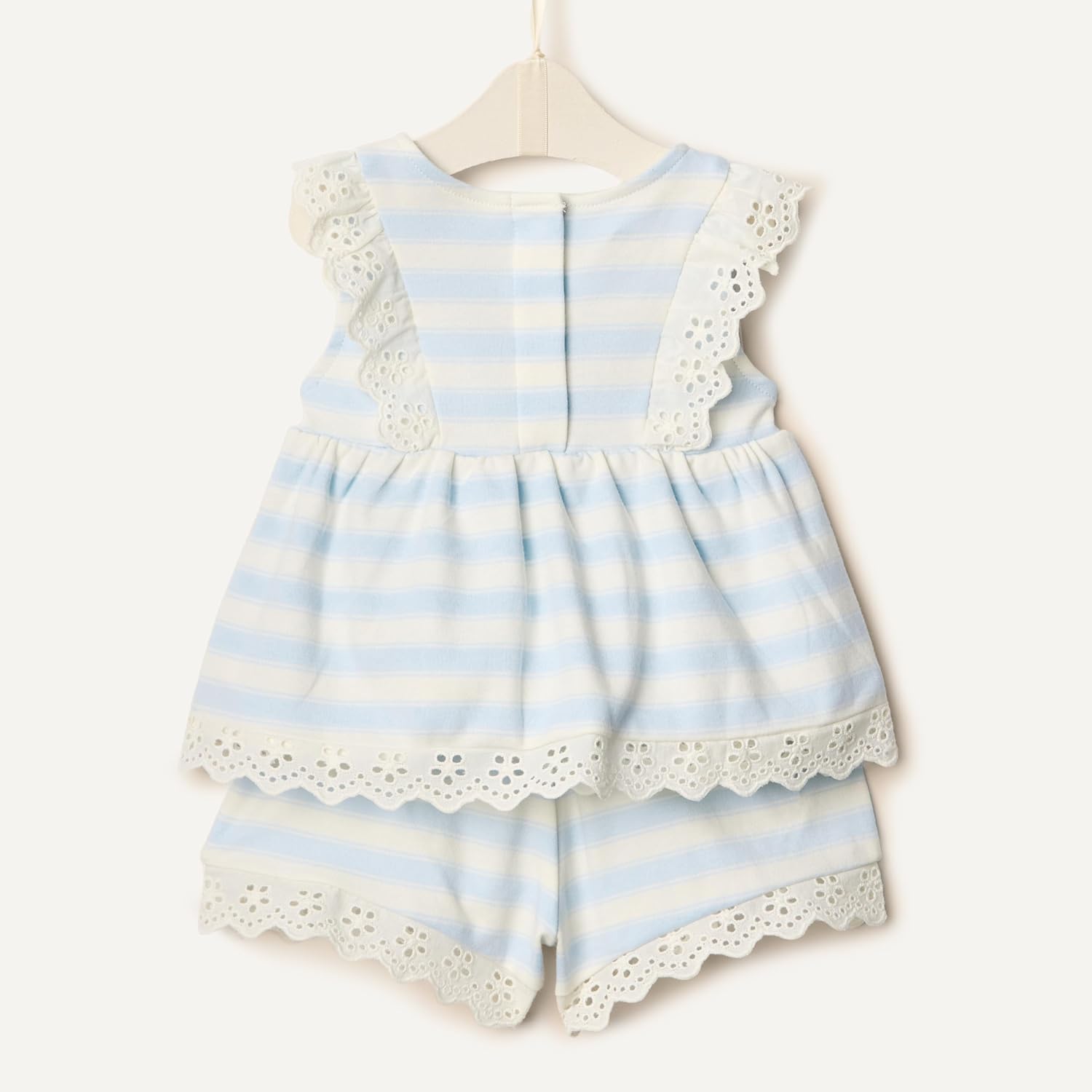 Thumbnail 4 de Amazon Essentials x Sofia Grainge Baby Girls' Cotton Eyelet Top & Shorts Play Set
