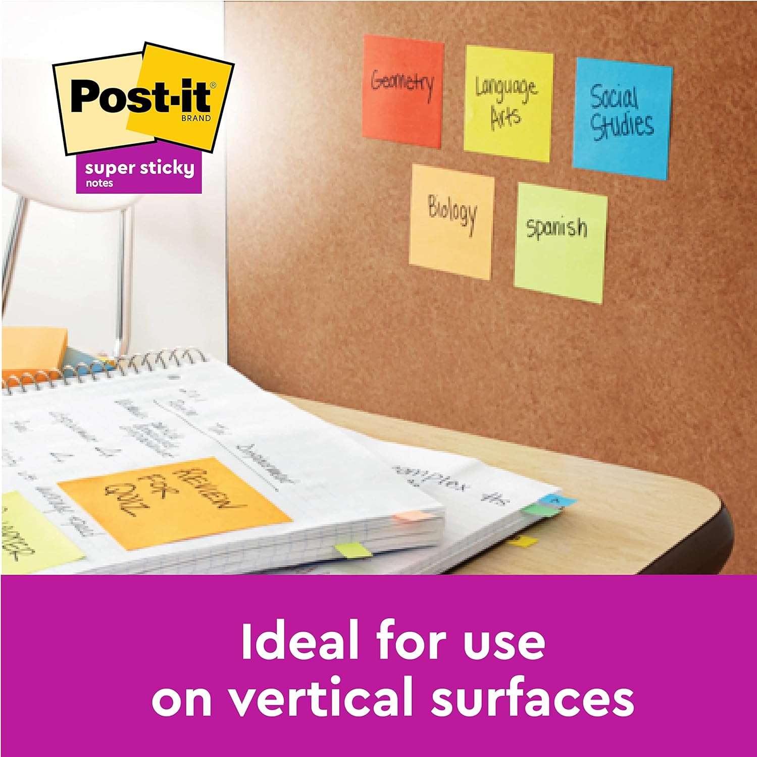 Thumbnail 4 de Post-it Z-Notes Super Sticky 76 x 76 mm 90 feuilles