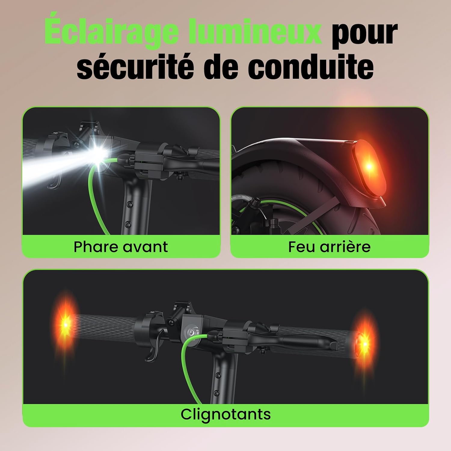 Thumbnail 6 de isinwheel S9Pro trottinette électrique adulte pliable 350W, autonomie annoncée 30 km