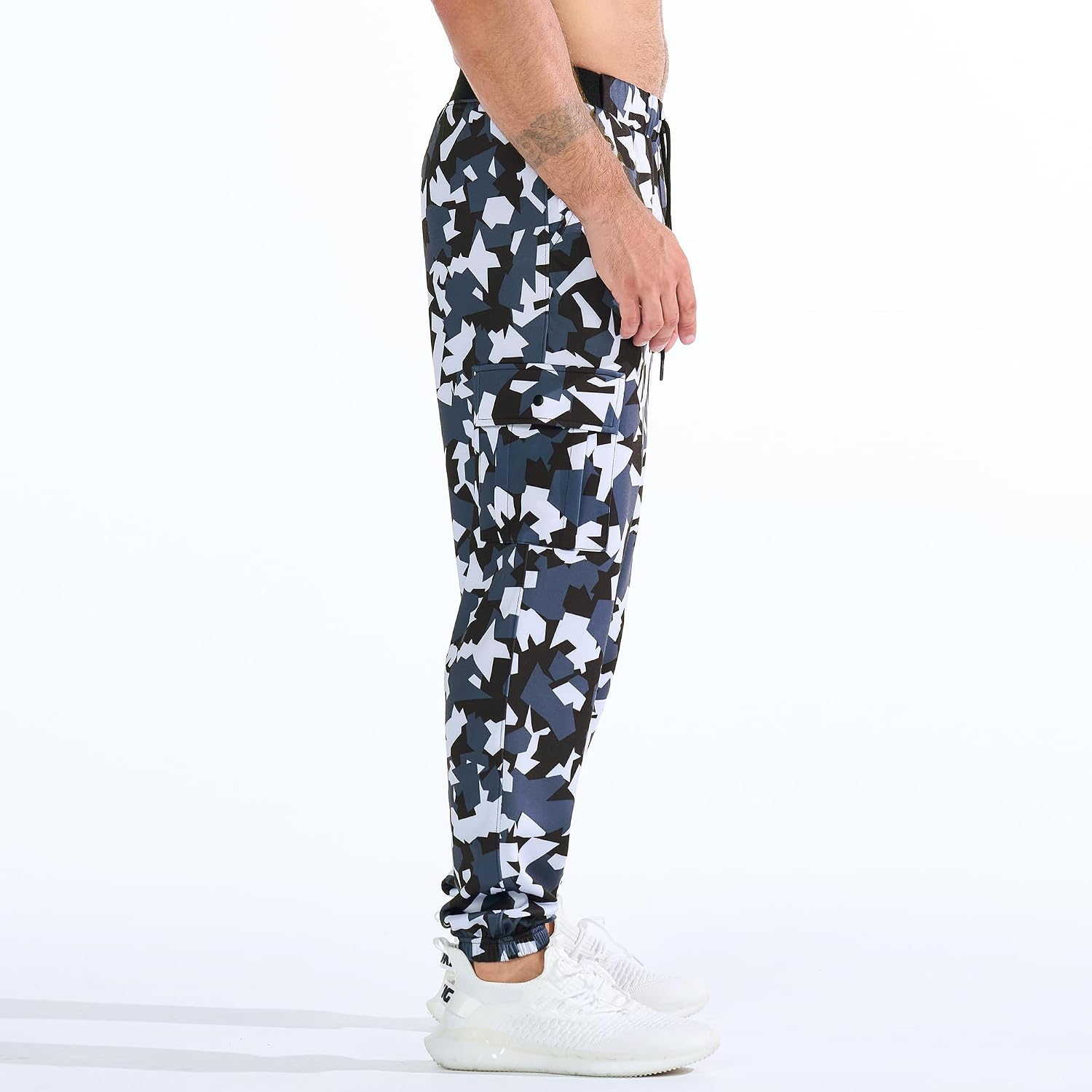 Thumbnail 6 de BROKIG Mens Gym Trousers: Lightweight Camouflage Joggers for Training and Beyond