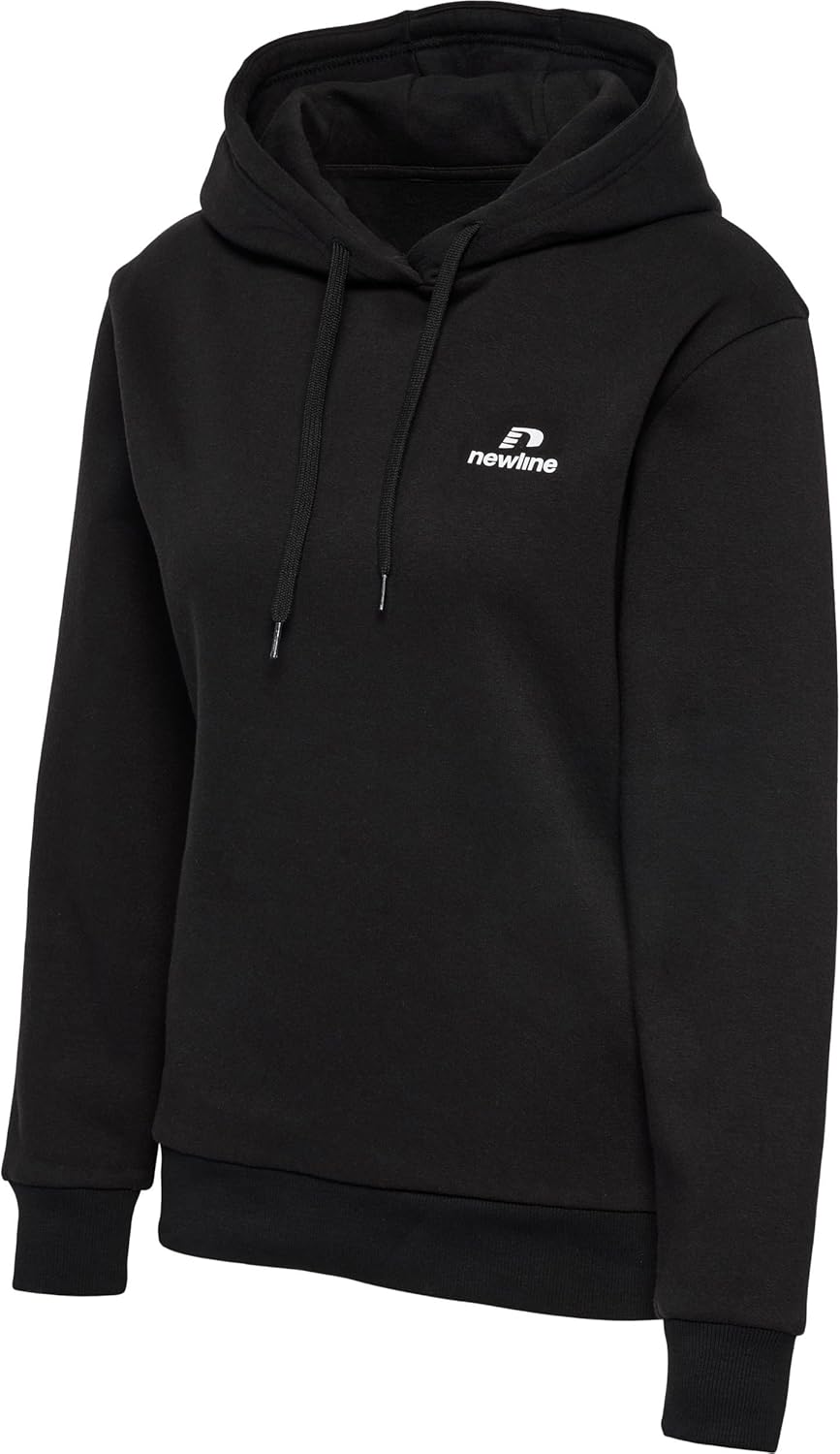Detalle de Newline Damen Nwllea Cotton Hoodie mit Kapuze – Hoodie-Sweatshirt mit Kordel