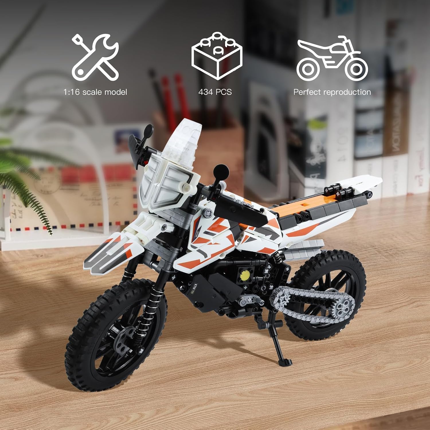 Detalle 2 de CASAFUNY Technic Moto 434 pièces