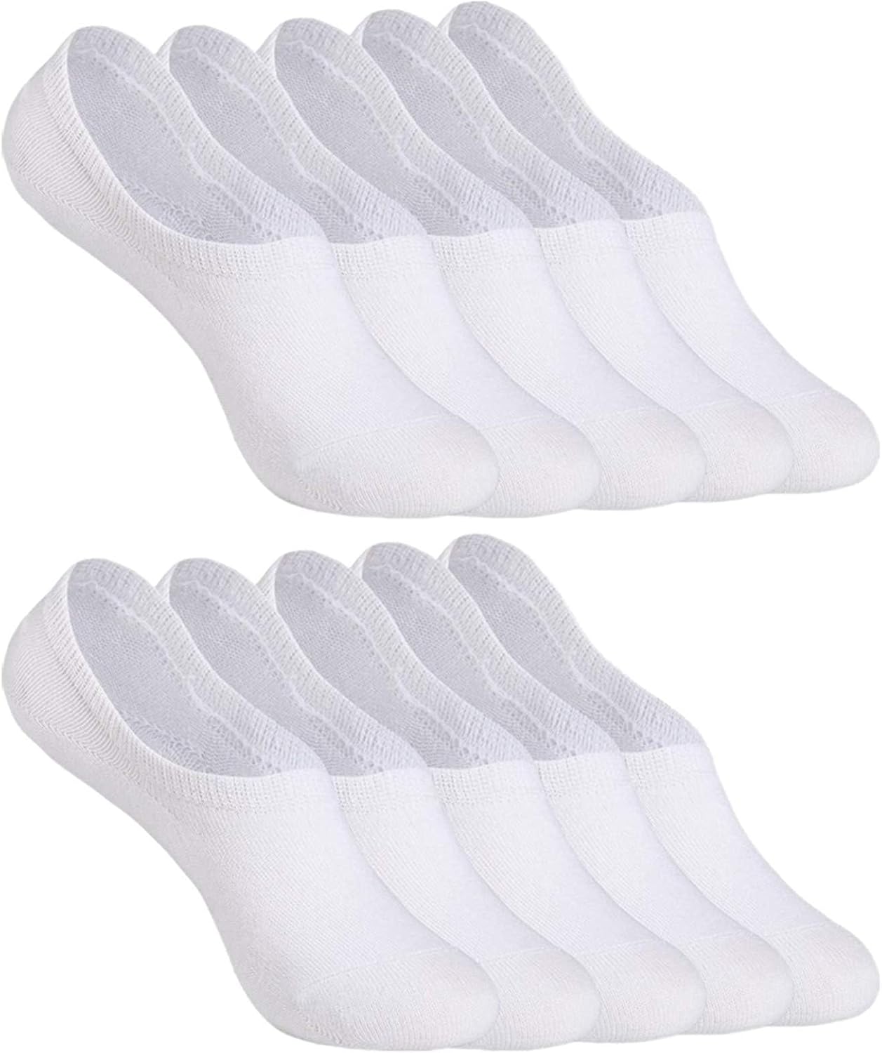 Detalle de YOUCHAN sneaker socken damen onzichtbare sneakersokken met siliconen hielband