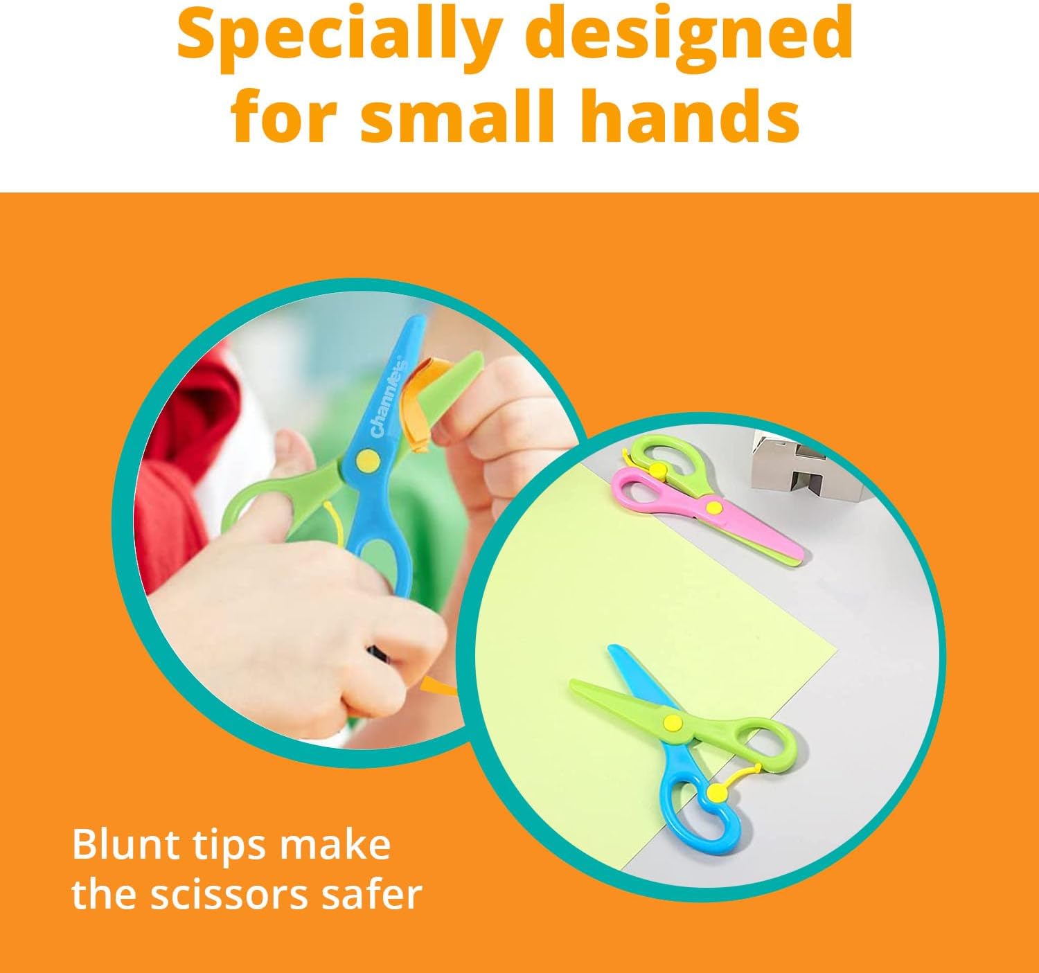 Thumbnail 2 de Channie's Safety Scissors for Small Hands (Ages 3-5) - 2 Pack