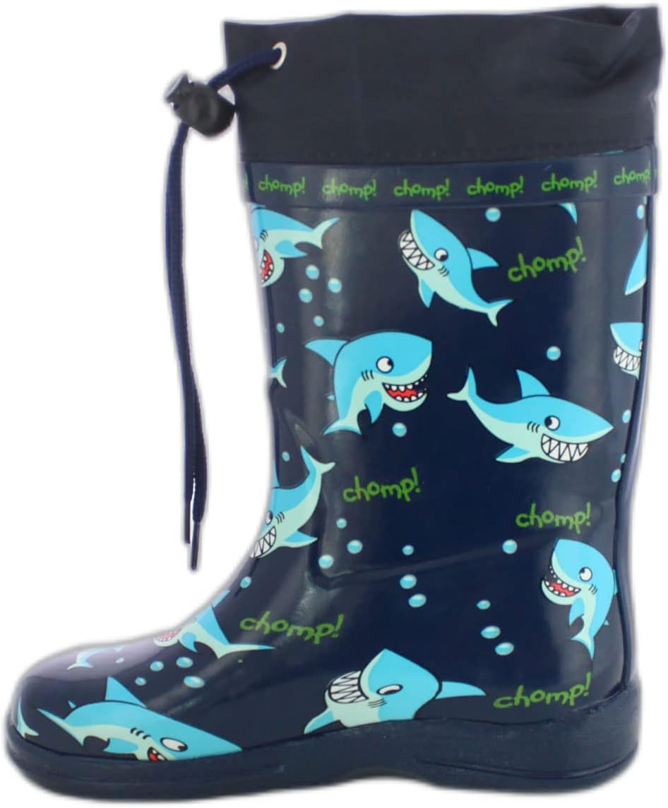 Detalle de Beck Jungen Sharks Gummistiefel – Synthetik, verschlusslos
