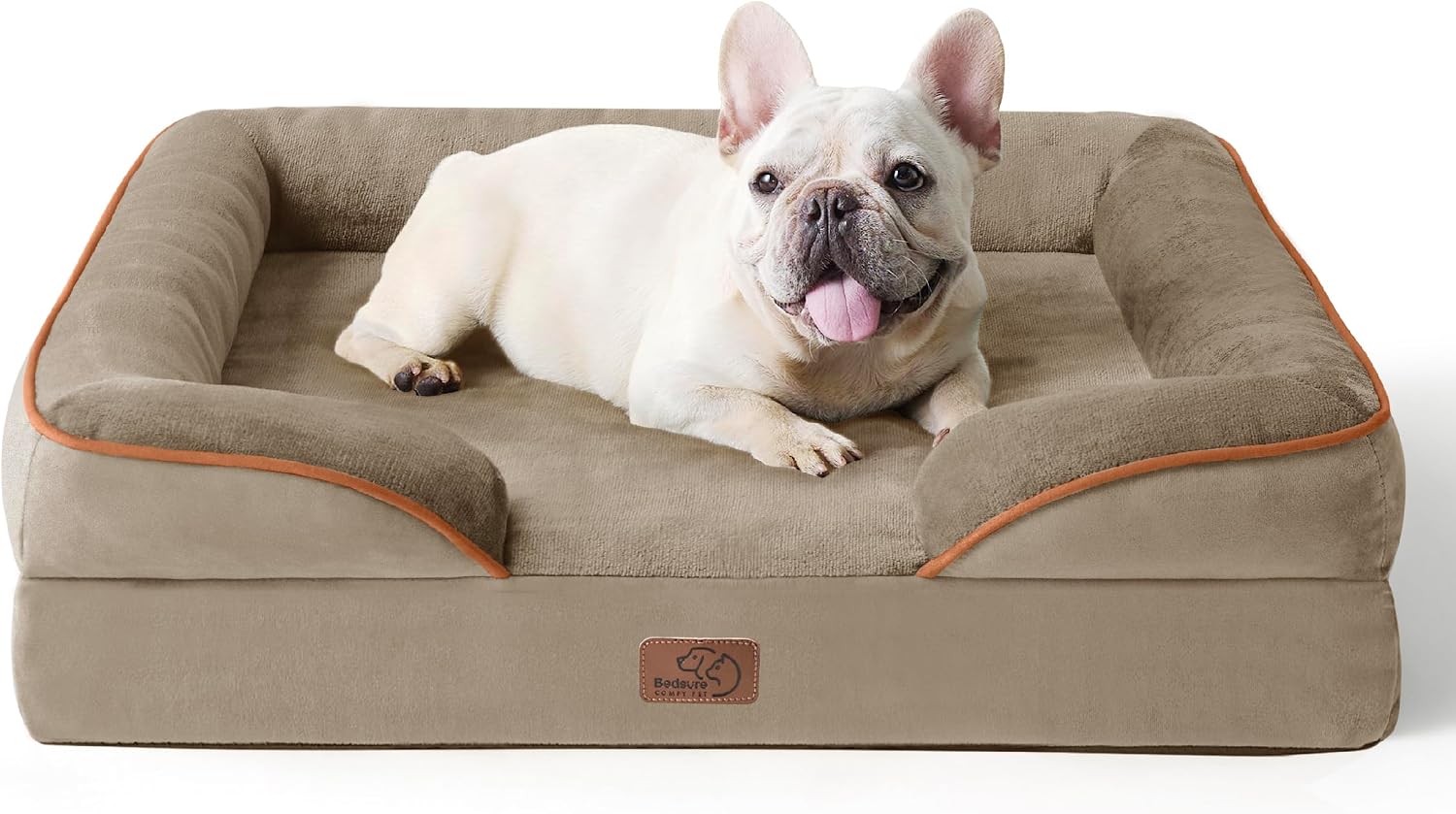 Detalle de Bedsure Medium Dog Sofa Bed 71x58x16cm