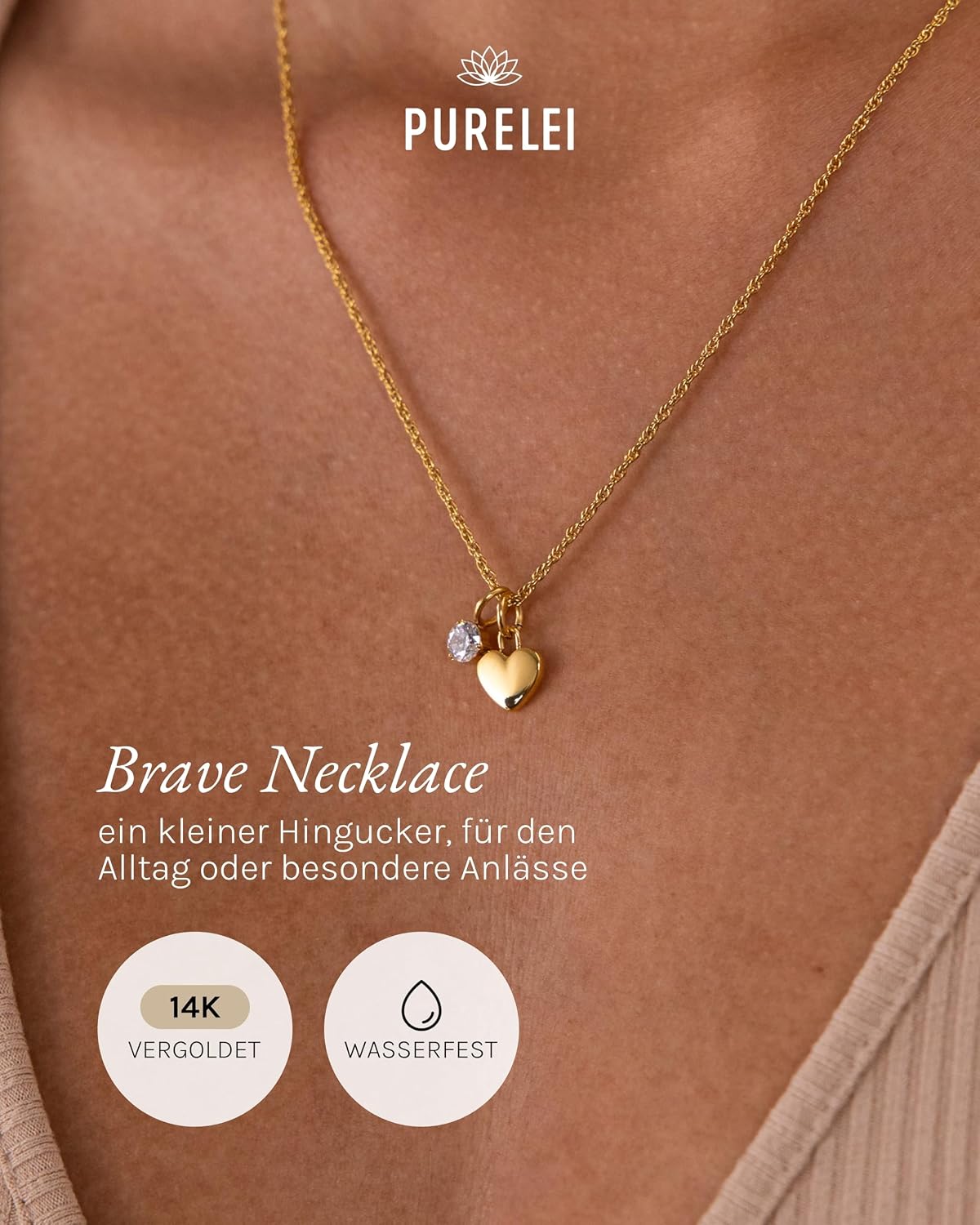 Detalle 2 de Purelei Brave Kette 50–55 cm Damenkette