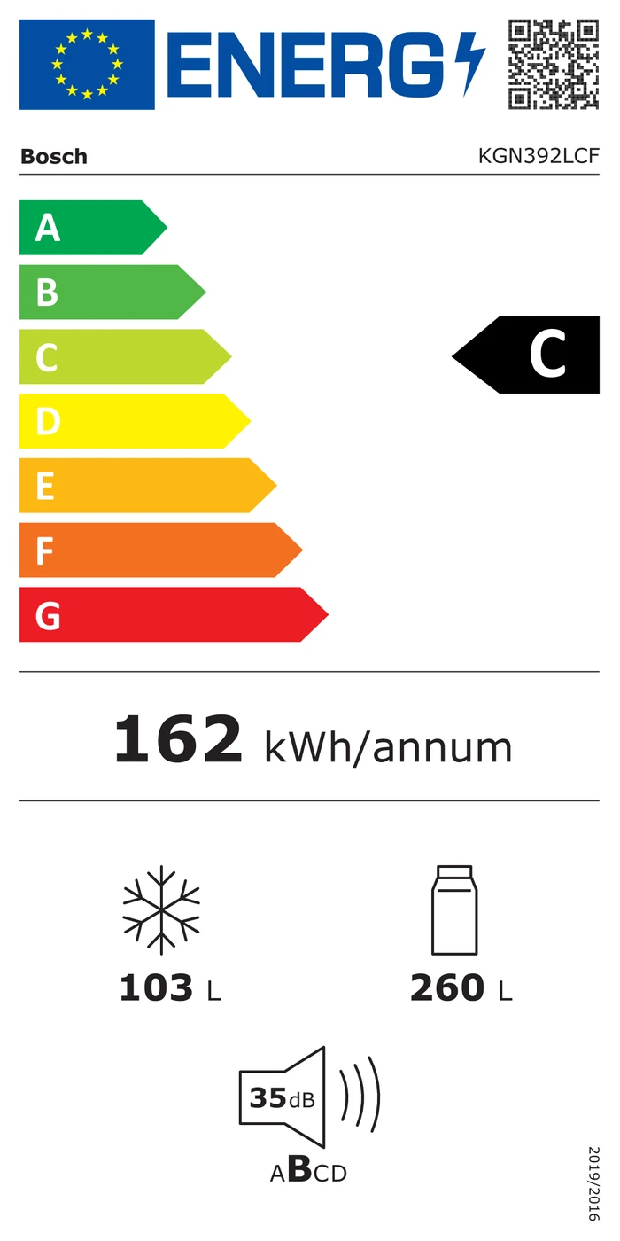 Thumbnail 8 de Bosch KGN392LCF Kühlgefrierkombination mit Multi Airflow und 0-Grad-Zone