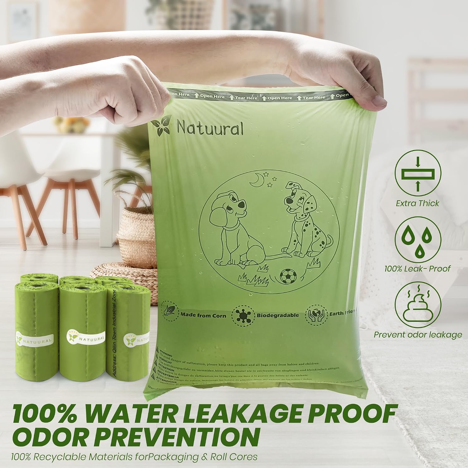 Thumbnail 4 de Biodegradable Dog Poop Bags 600 count