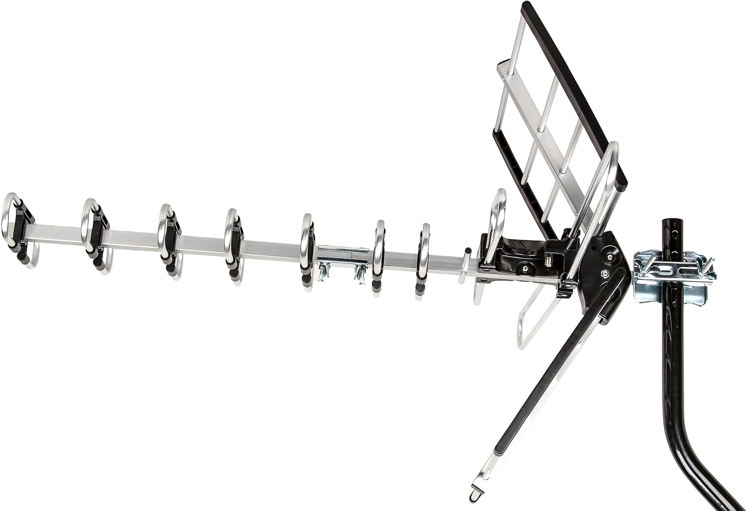 Detalle de Five Star HDTV Antenna Upgraded 2025 Version: VHF/UHF, 4K, ATSC 3.0 Ready, 200 Mile Range
