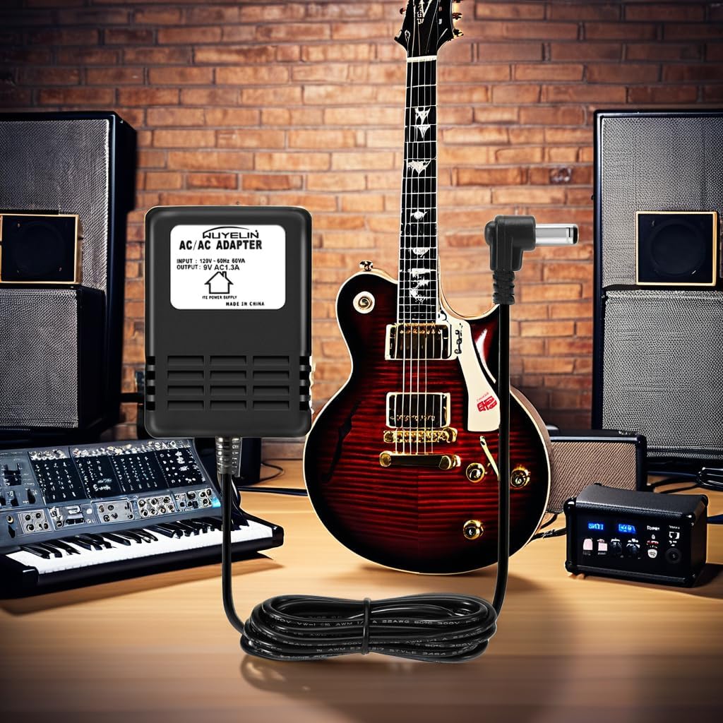 Thumbnail 6 de WUYELIN 9V AC電源アダプター 1.3A・2ピン、Digitech RPシリーズ対応