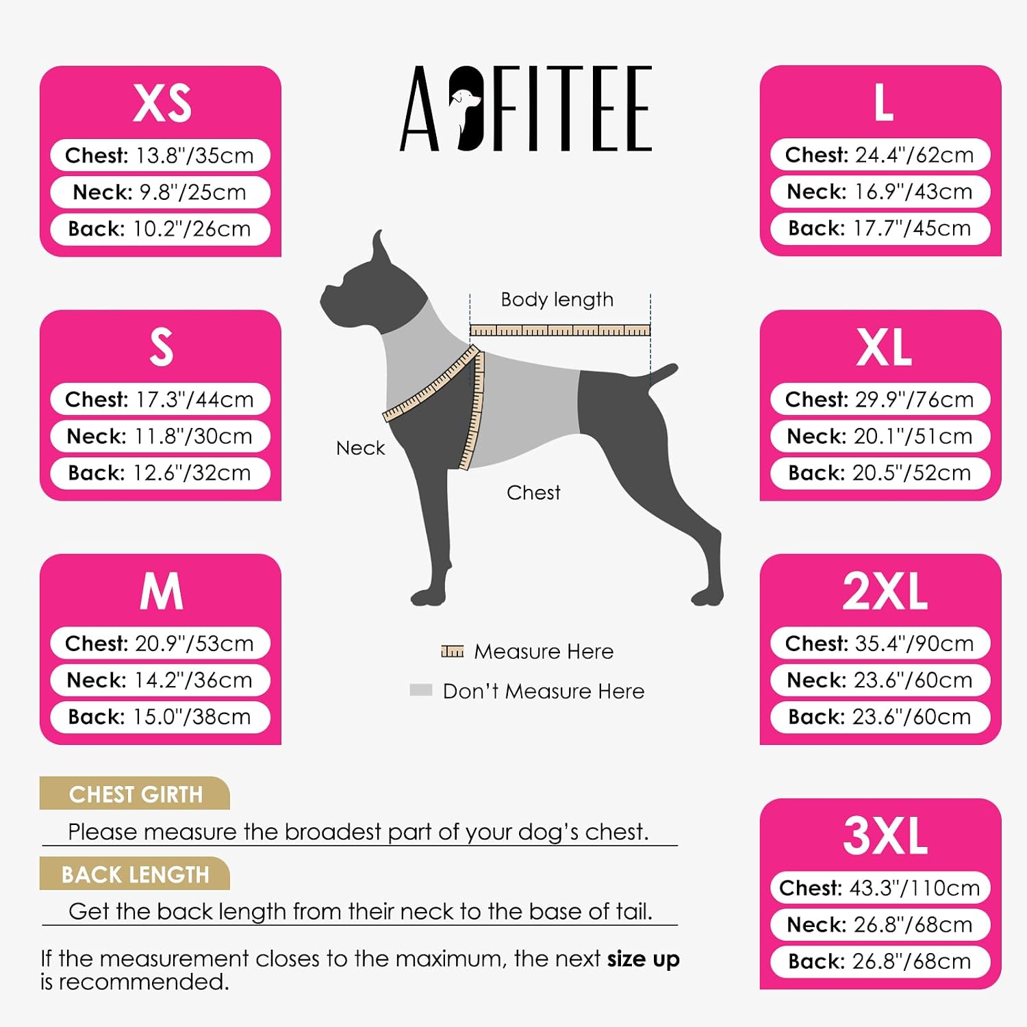 Thumbnail 3 de AOFITEE Dog Coat, Size L