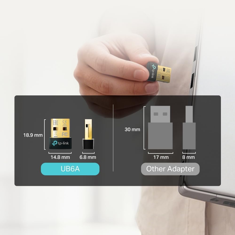 Detalle 2 de TP-Link Bluetooth USB Adapter, Bluetooth 6.0