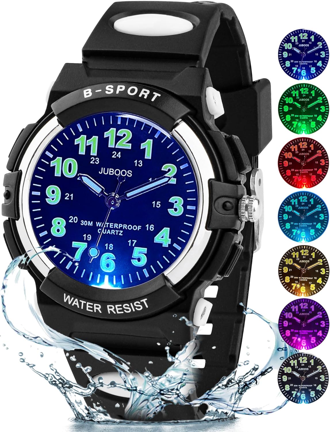 Thumbnail 6 de Juboos Reloj Analógico Niños 3 ATM