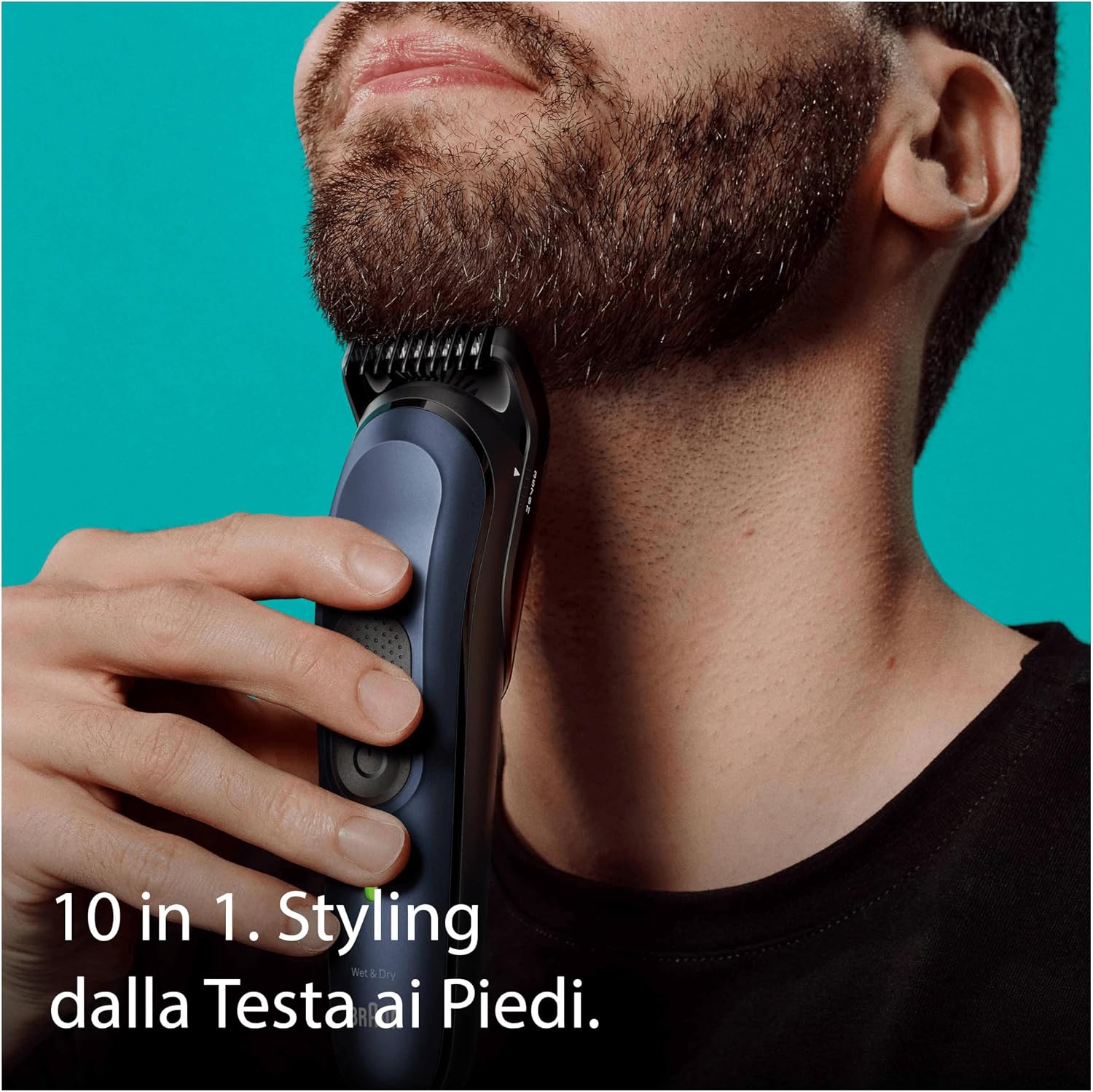 Detalle 2 de Braun MGK7410 Regolabarba 10‑in‑1, 100 minuti di autonomia ✂