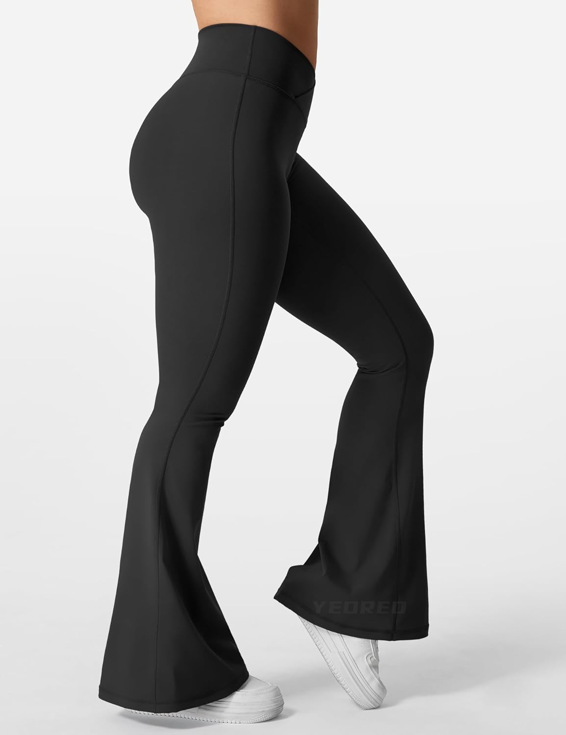 Thumbnail 3 de YEOREO Kalie Scrunch-Bootcut-Leggings für Damen mit Bauchkontrolle und V-Naht