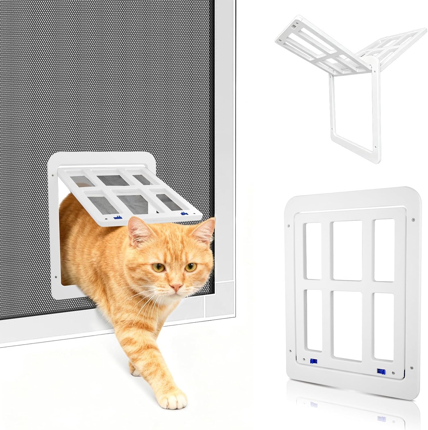 Detalle de LESYPET Cat Screen Door, 10.3 x 8.3 Inches