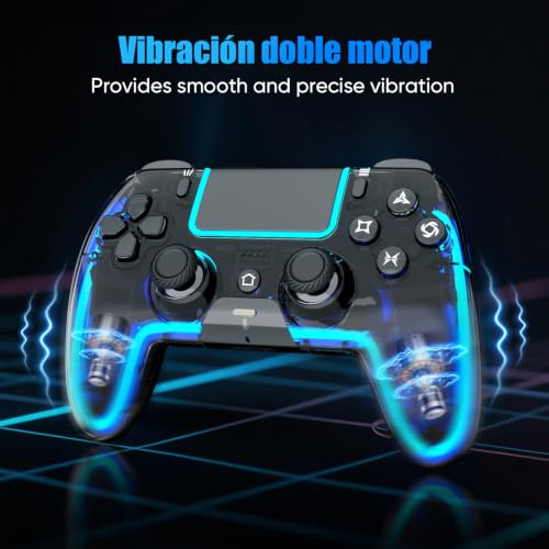 Detalle de BETMI Mando inalámbrico para PS5 con joystick Hall, doble vibración y funciones avanzadas