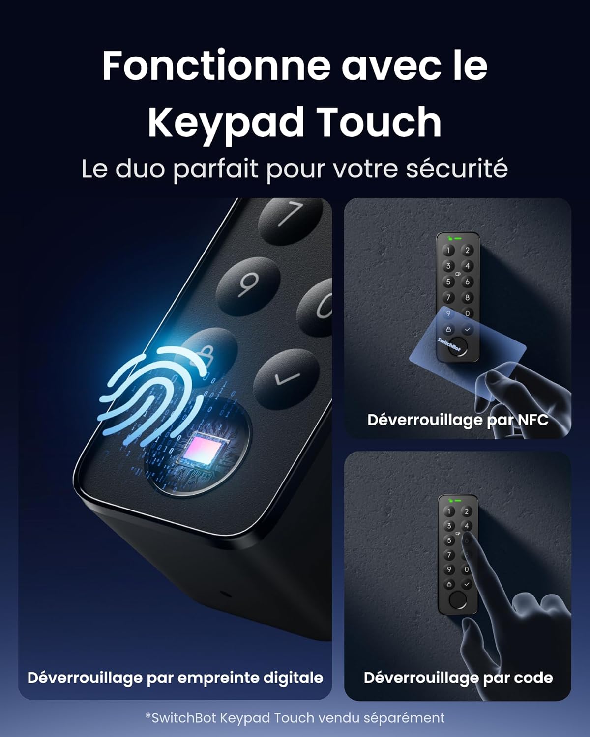 Thumbnail 4 de SwitchBot WiFi Pro serrure connectée 15 🔐