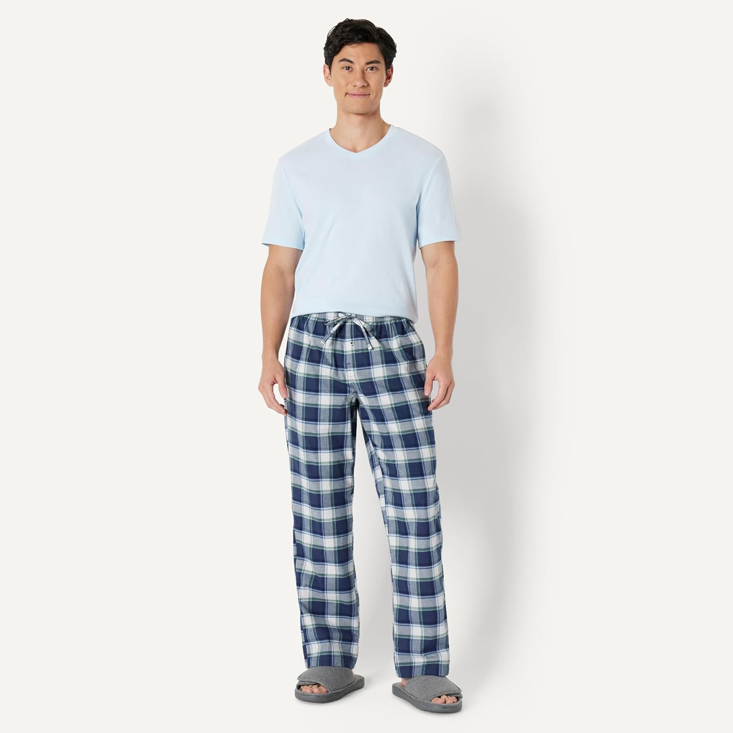 Thumbnail 4 de Amazon Essentials Men's Cotton Poplin Full-Length Pyjama Bottoms