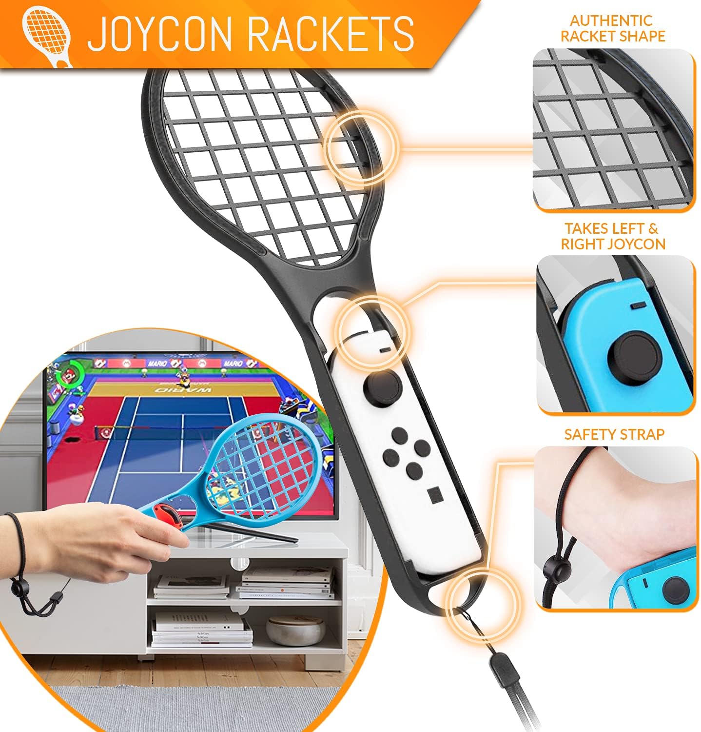 Thumbnail 5 de Orzly PartyPack per Nintendo Switch