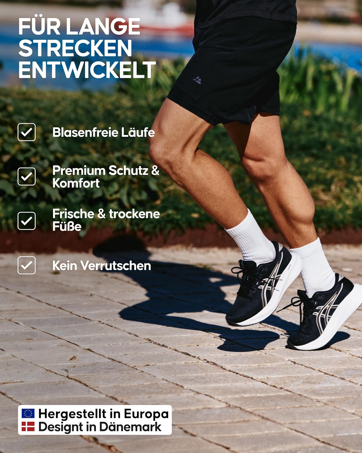 Thumbnail 3 de DANISH ENDURANCE Crew Laufsocken 3|5 Paar
