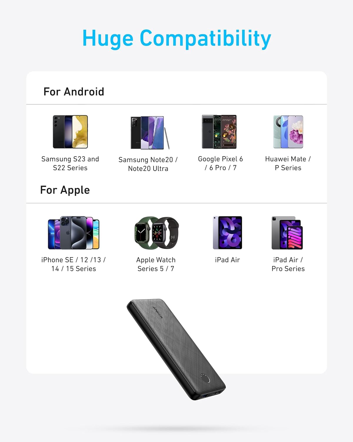 Thumbnail 6 de Anker Power Bank PowerCore Slim 10000: Ultra-Compact 10,000mAh with USB-C