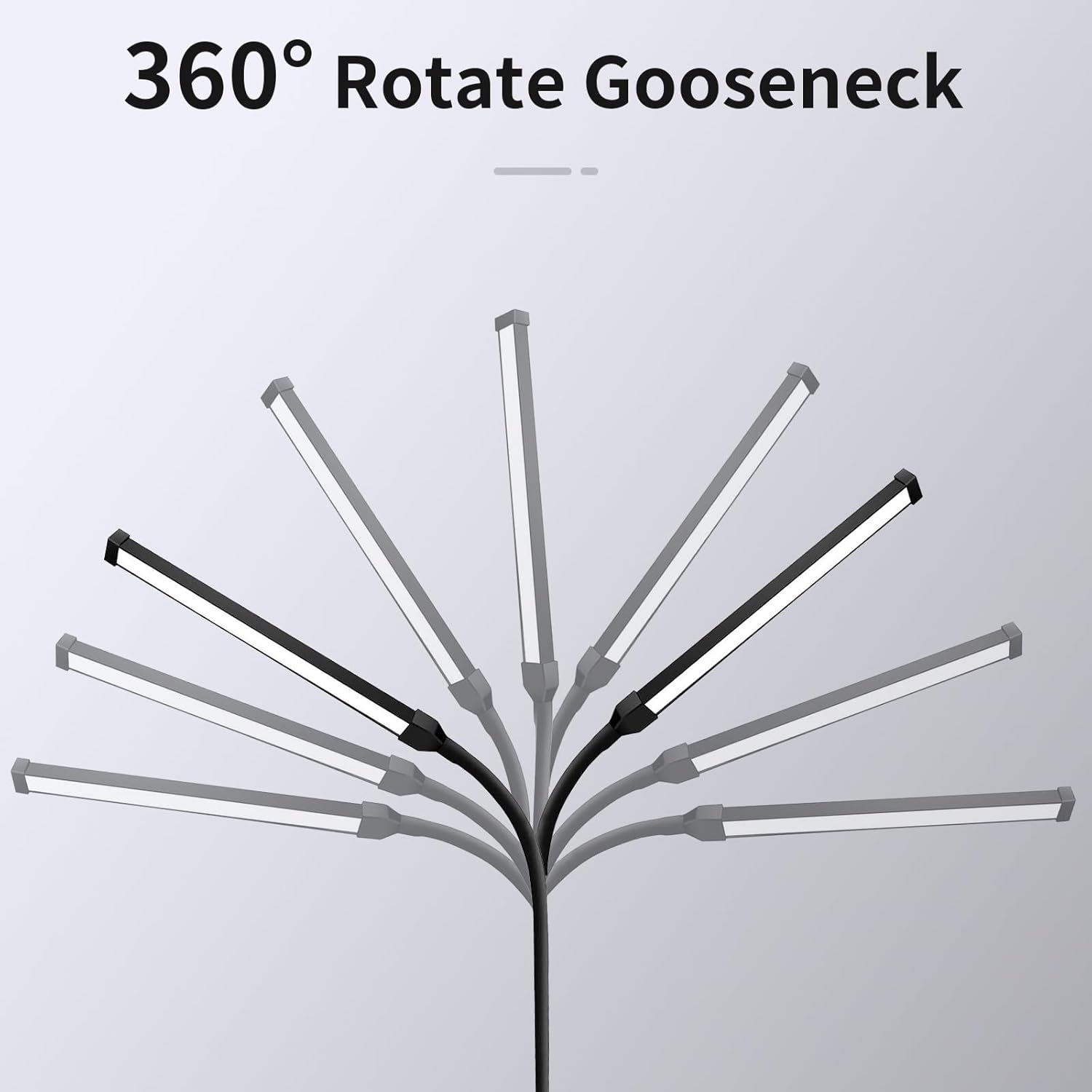 Thumbnail 1 de JCOTTON LED Floor Lamp: 3-in-1 Lash Light for Beauty & Home Use