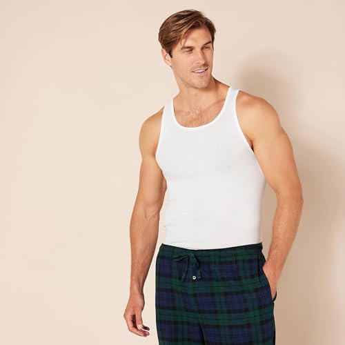Thumbnail 6 de Amazon Essentials Men's Lightweight Tank Undershirts (Pack of 6) – White, Size L