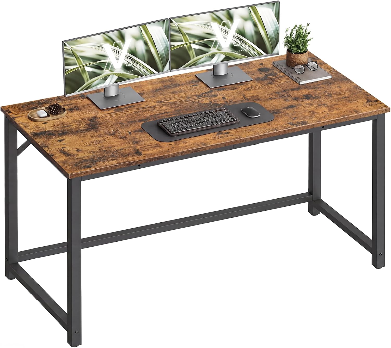Detalle de VASAGLE Computer Desk, 47.2-Inch