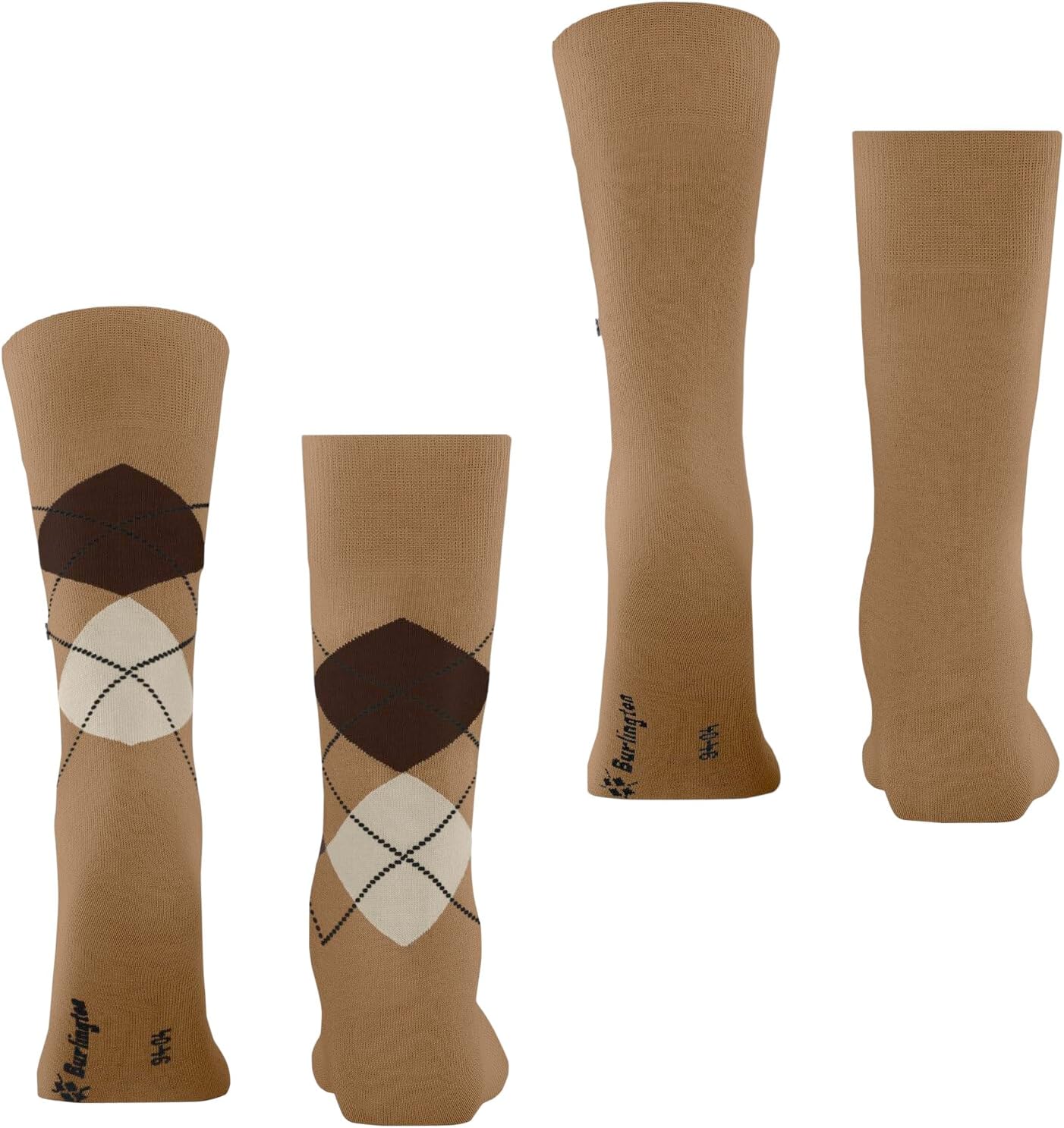 Thumbnail 1 de Burlington homme Everyday Argyle Mix 2-Pack — chaussettes respirantes en coton renforcé (lot de 2)