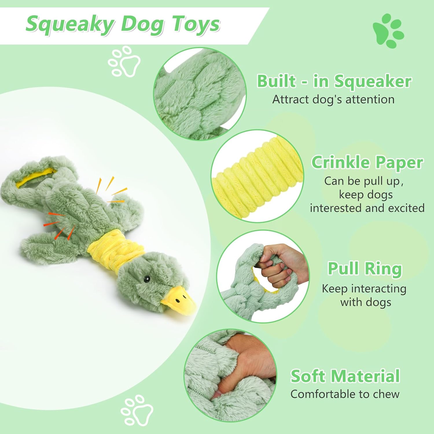 Detalle 2 de Eneston Plush Dog Toy, Large