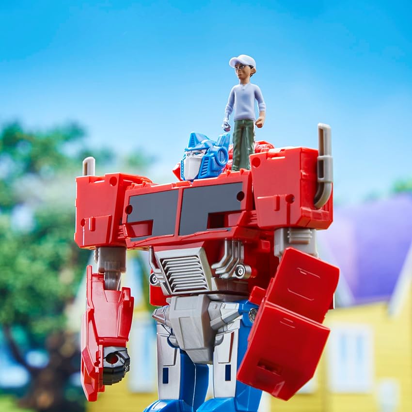 Thumbnail 4 de Transformers EarthSpark Optimus Prime 20 cm con Robby Malto 5 cm