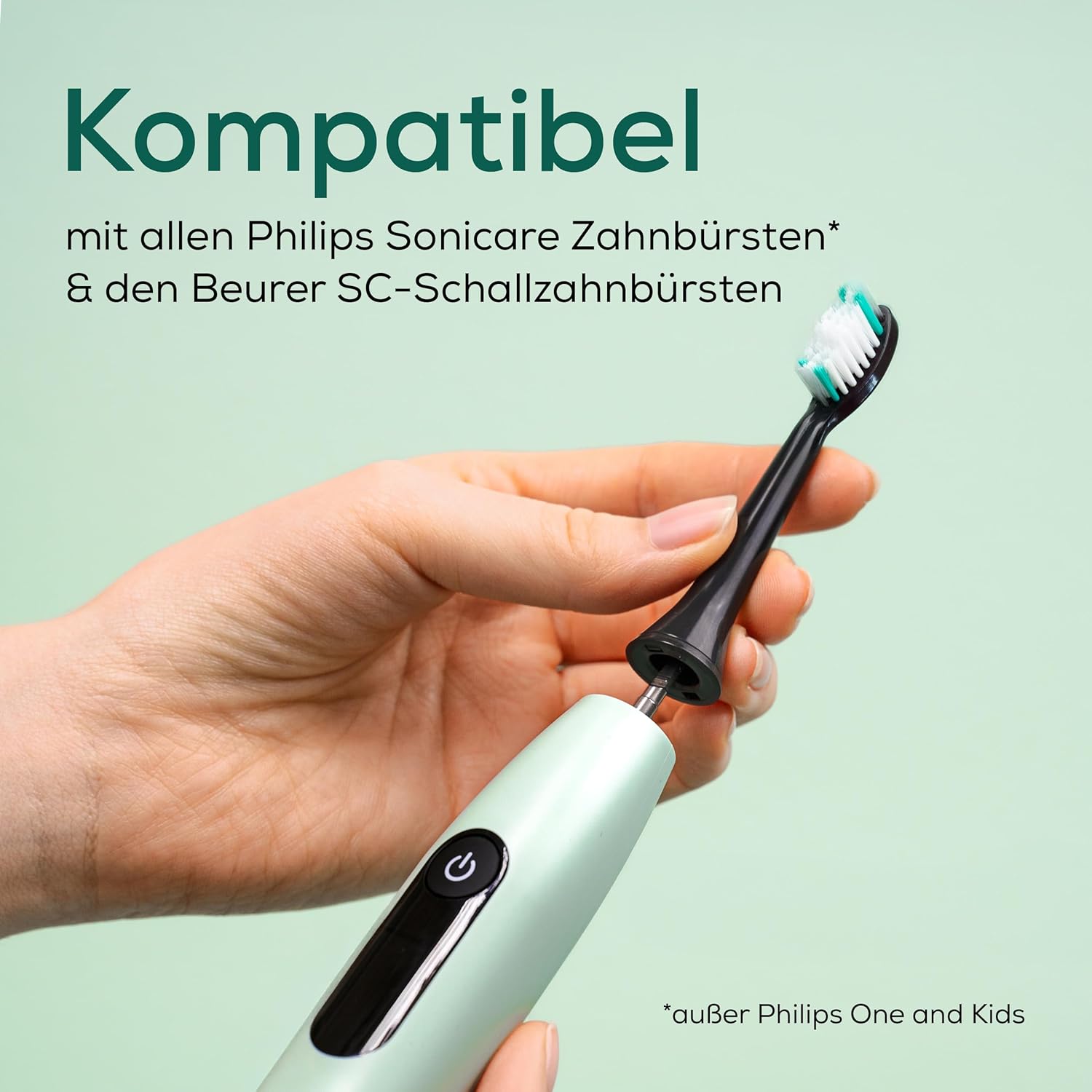 Detalle 2 de Beurer SC Classic Clean 4 Ersatzbürsten