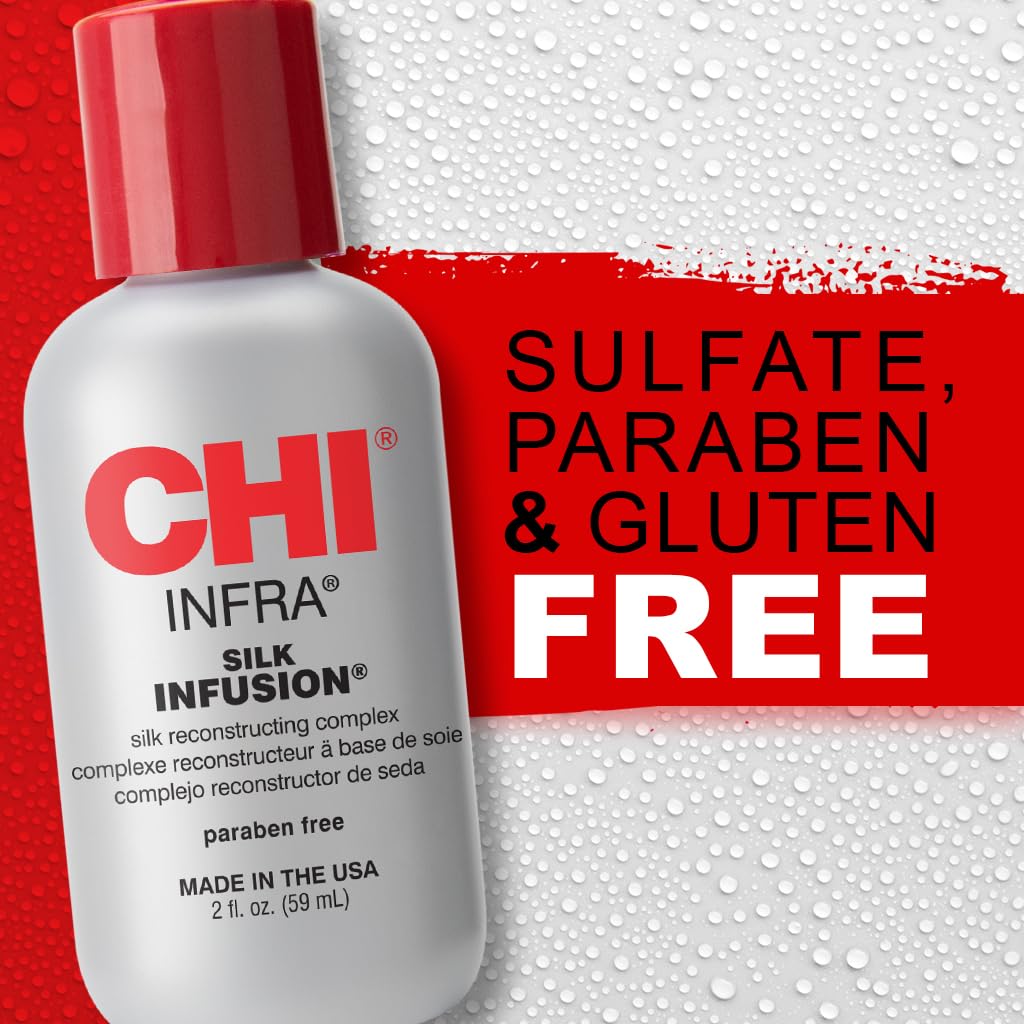 Thumbnail 4 de CHI Infra Silk Infusion Leave-In Hair Treatment (2 oz) for Smooth, Shiny, Strong Hair