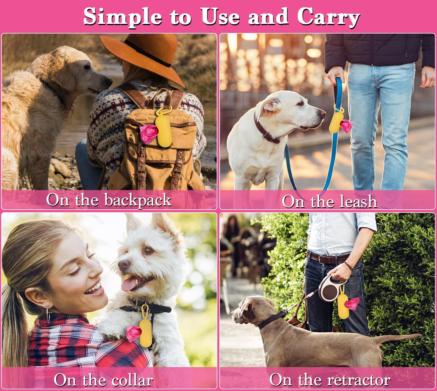 Thumbnail 6 de JBBFCAN Dog Poo Bags 240 Compostable rolls