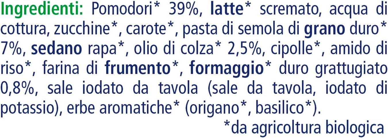 Thumbnail 6 de HiPP Pappa Pronta Completa Bio – Ditalini Alle Verdure, 6 Confezioni da 250 g