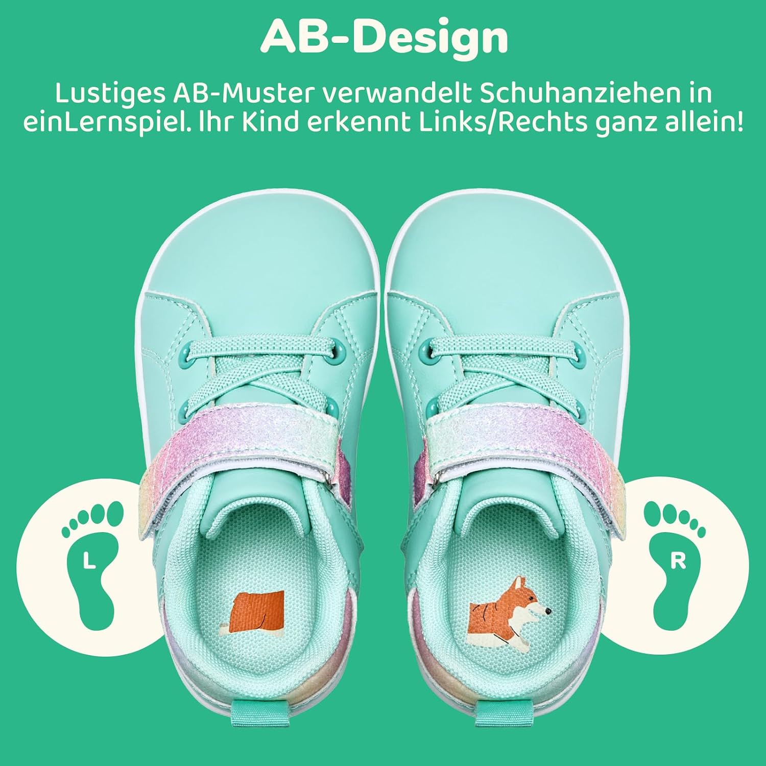 Detalle 2 de IceUnicorn Barfußschuhe für Kinder mit Zehenfreiheit
