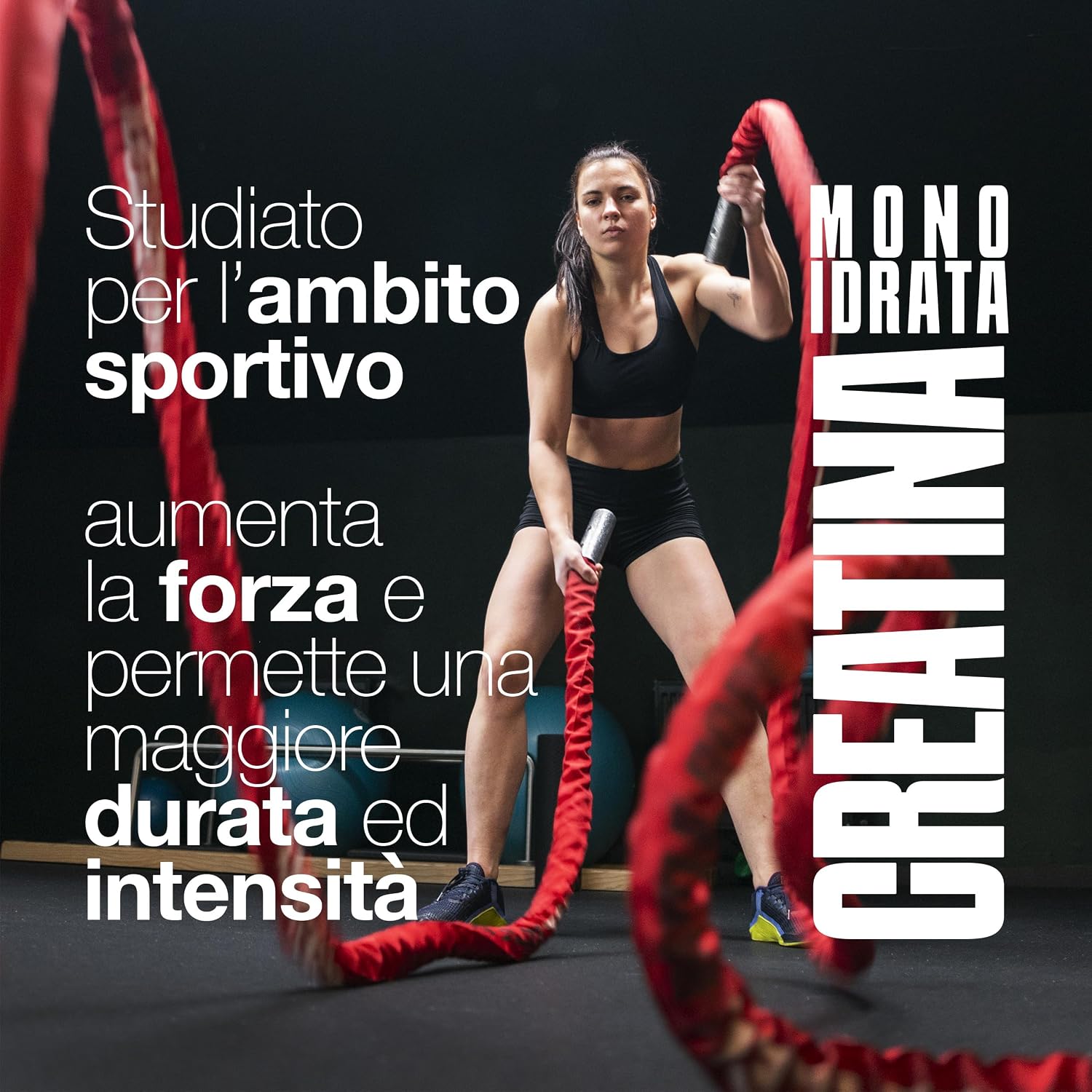 Detalle de Creatina Monoidrata 120 Compresse da 3000 mg – Benefici e Considerazioni per l’Allenamento