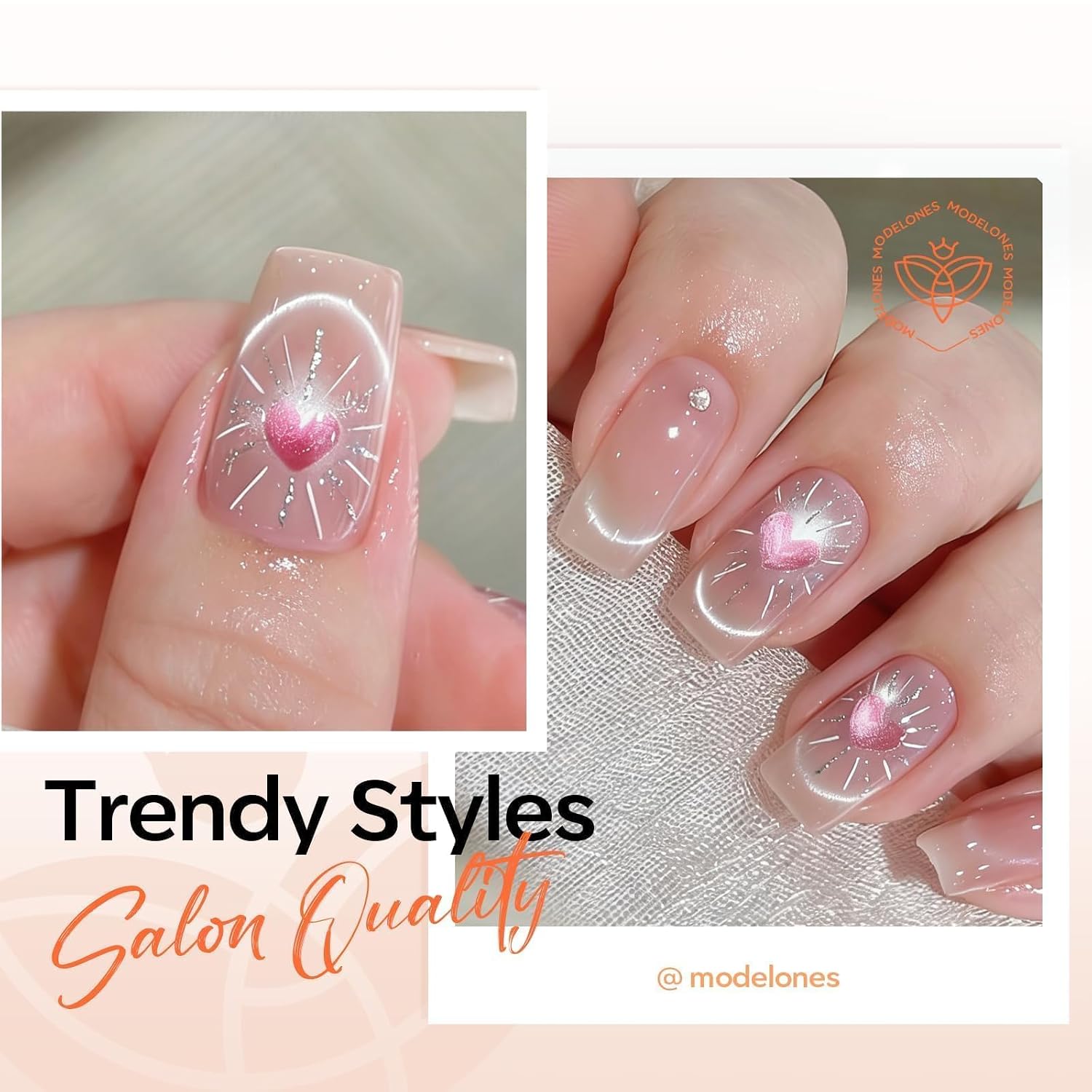 Detalle 1 de Modelones French Cat Eye Magnet Set
