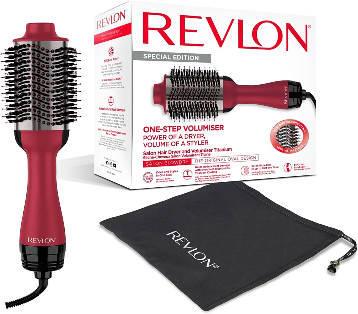 Thumbnail 5 de Revlon RVHA6017UK Tangle Free Hot Air Styler 250W