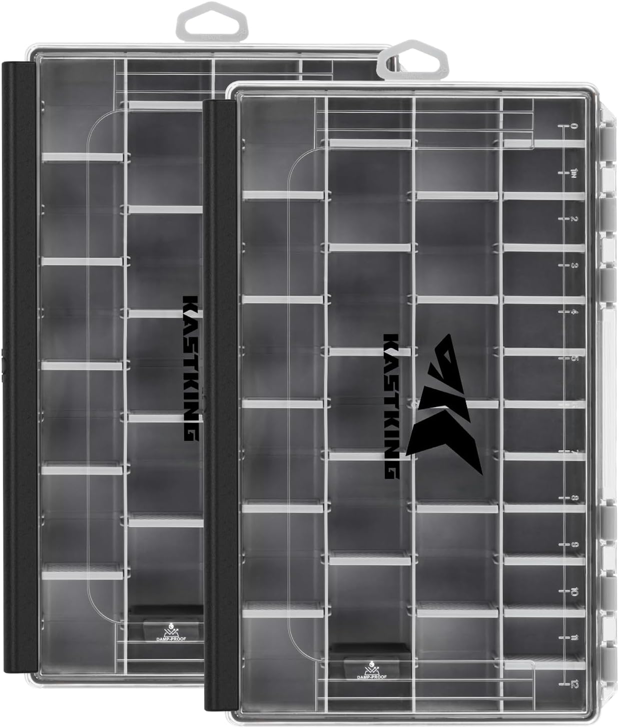 KastKing HyperSeal Waterproof Tackle Box (3600/3700) with Removable Dividers