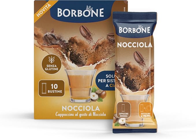 Detalle de Caffè Borbone Avellana Stick - 80 Barras