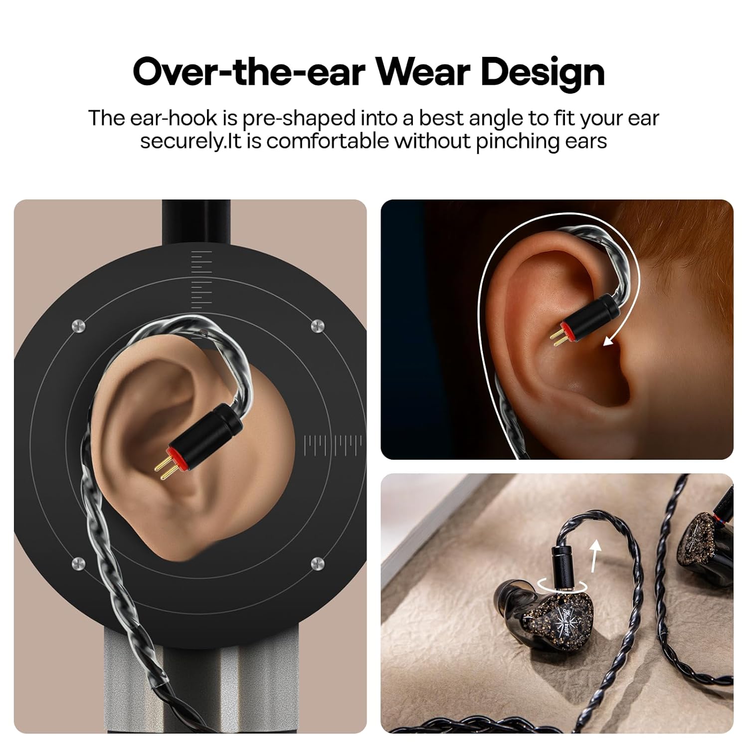 Thumbnail 6 de Linsoul Kiwi Ears x B_Media Terras: cavo ibrido modolare con connettori USB-C/3,5 mm/4,4 mm per IEM di alto livello