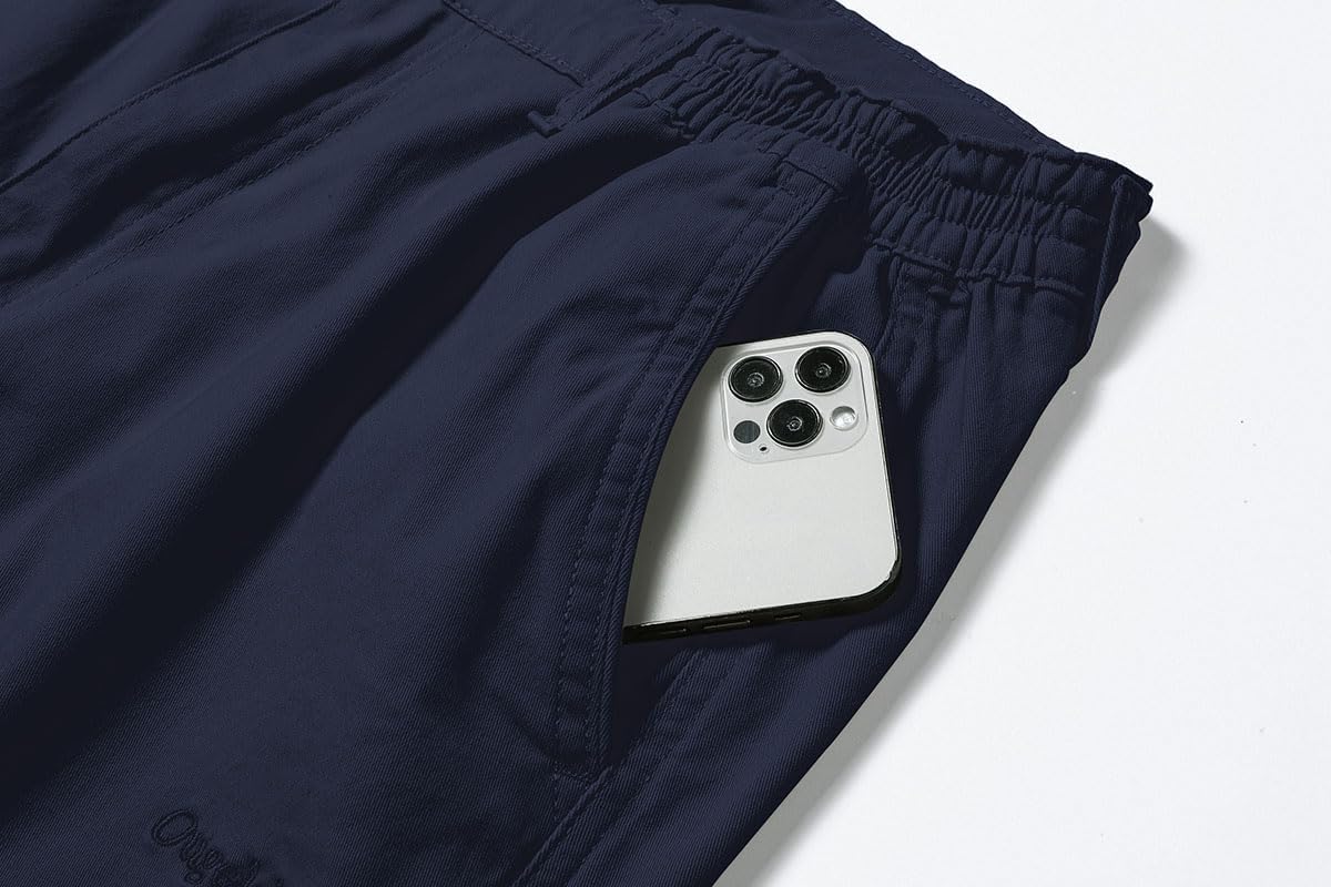 Detalle 2 de Ougelebo Cargo Shorts Baumwolle – Kurze Hose Herren