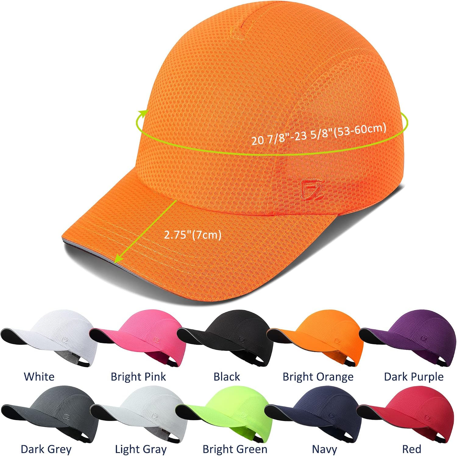 Detalle 2 de GADIEMKENSD Women's Running Cap, Mesh