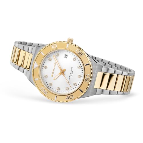 Thumbnail 3 de BERING 18936-710 – Orologio da donna in acciaio inox IP argento/oro, 36 mm, vetro zaffiro, 10 ATM