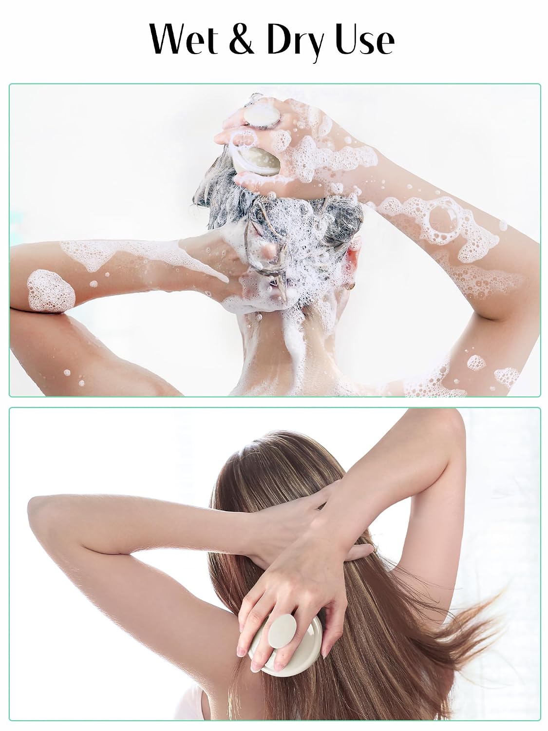 Detalle de HEETA Silicone Scalp Massager