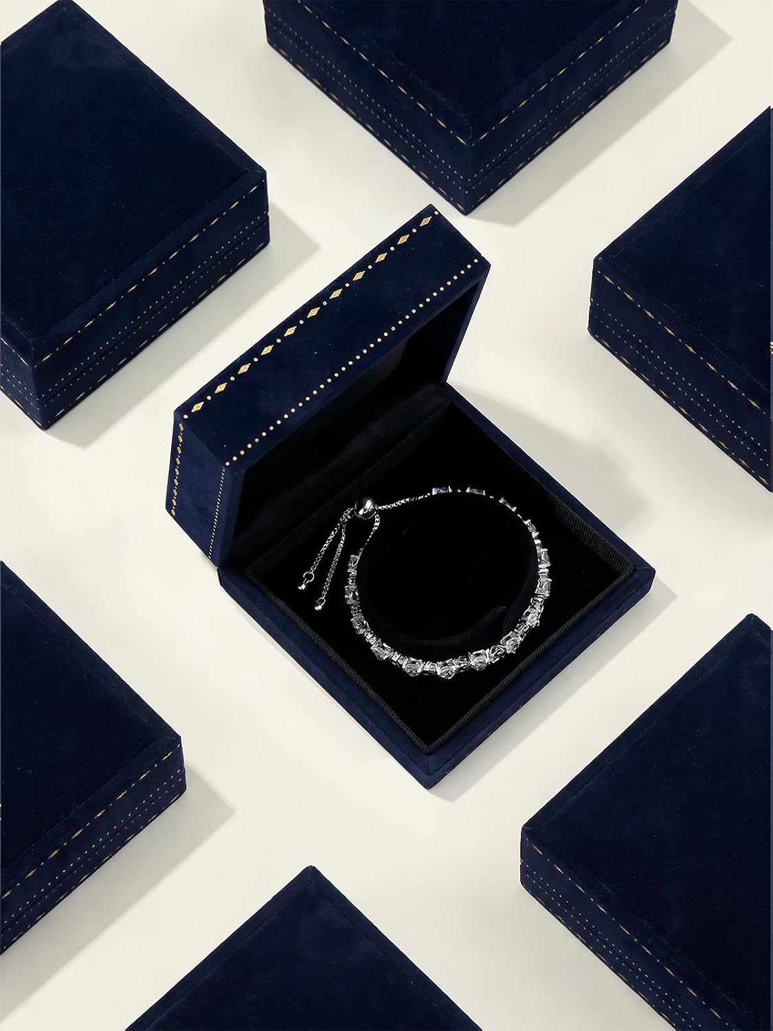 Thumbnail 6 de MystiqueMark Moissanite Tennis Bracelet, 925 Sterling Silver